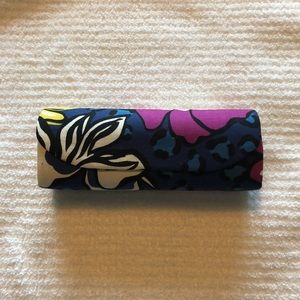 Vera Bradley’s African Violet print eyeglass case!